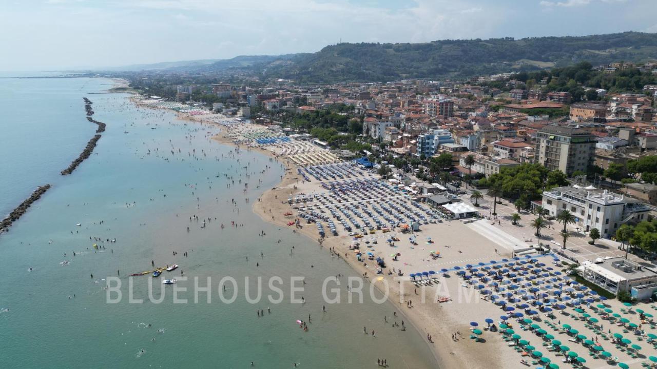 Blue House - Incantevole Casa A Due Passi Dal Mare Grottammare Exterior photo